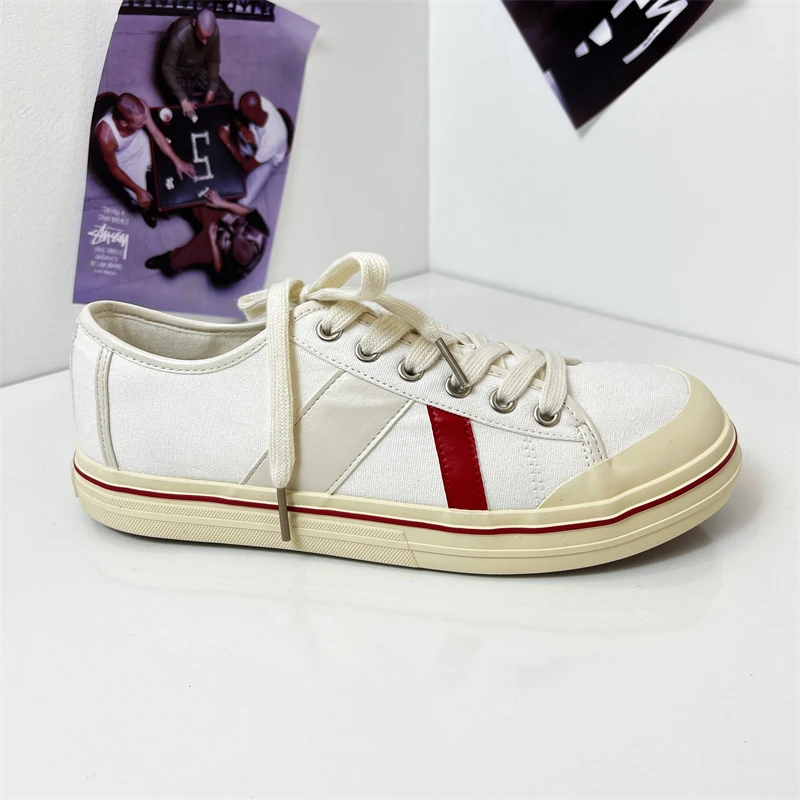 久留米硫化男生鞋子男款爆款2025新款夏季透气帆布鞋休闲百搭板鞋