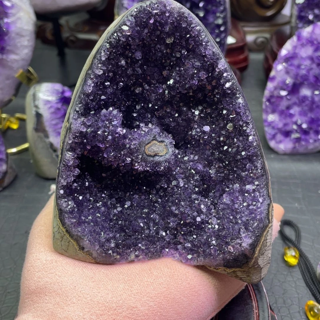 大型摆件（非配饰）紫晶未镶嵌