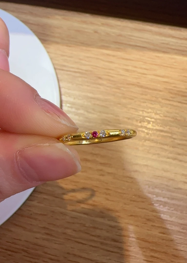 足金精品工艺戒指