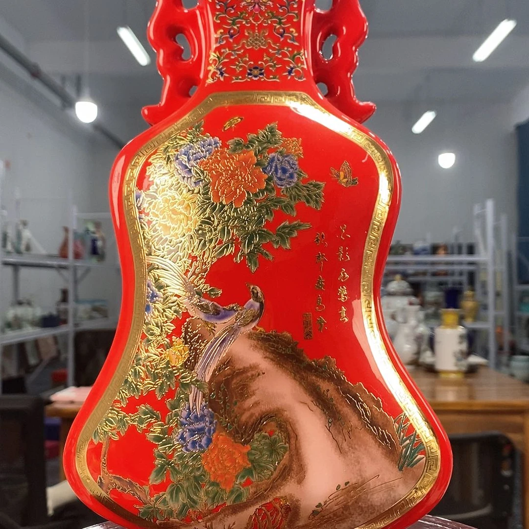 摆件景德镇陶瓷花瓶摆件