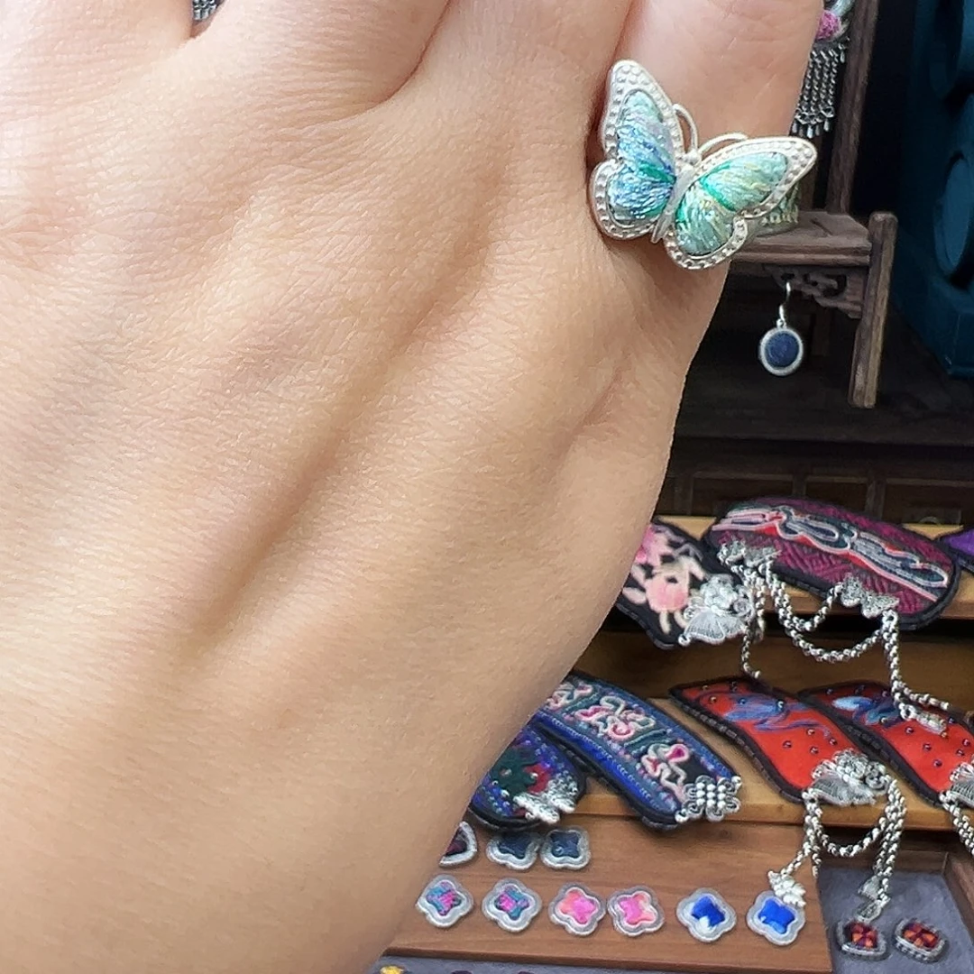 织绣手工刺绣工艺品