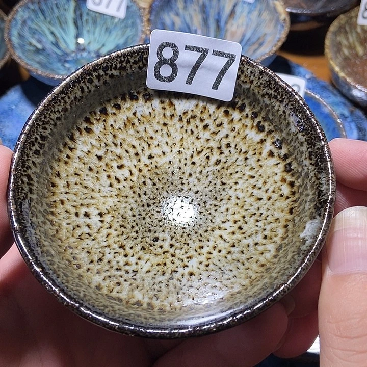 茶盏龙窑柴烧柴烧落灰