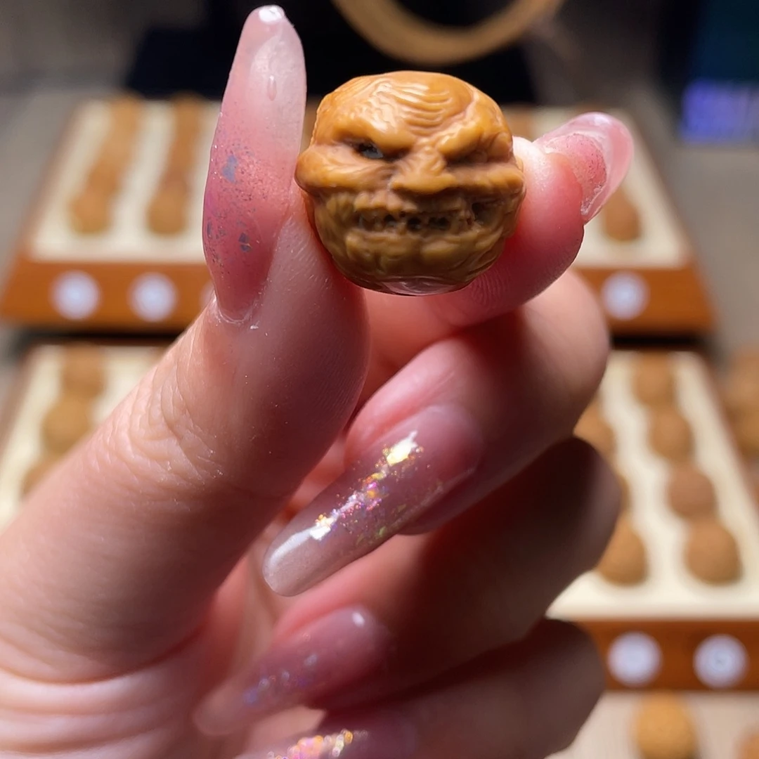 猴头核桃把件17左右猴头核桃魂僧