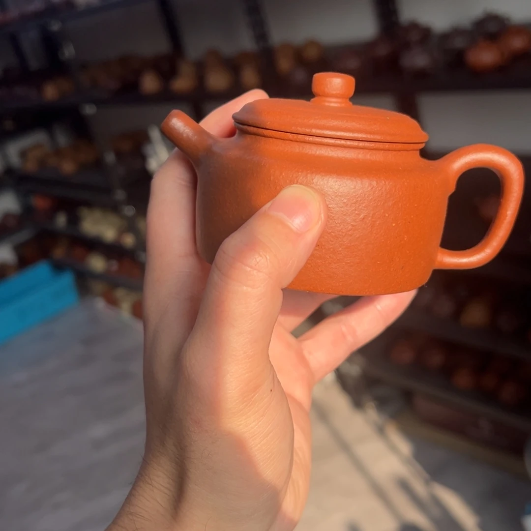 紫砂茶壶宜兴紫砂壶的制作微瑕