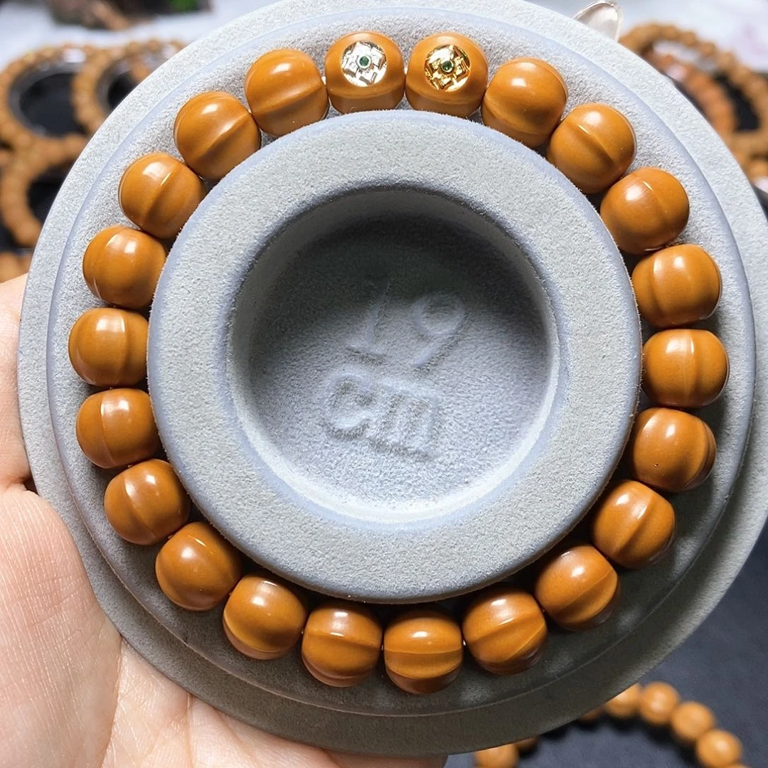 猴头核桃手串金银双标四花鲨鱼鳍尺寸11左右全品单号4号