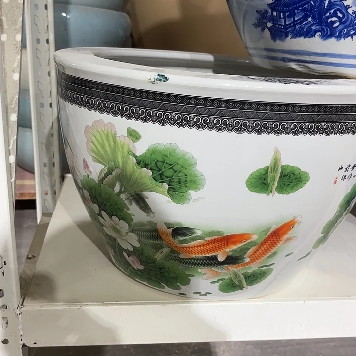 瓷片40直径陶瓷景德镇微暇