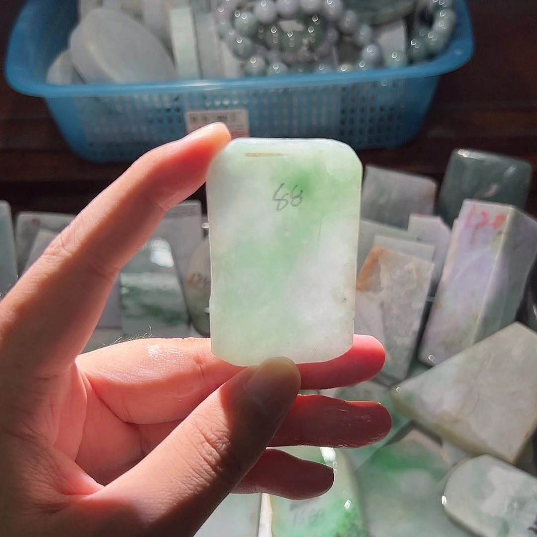 翡翠散珠翡翠原石