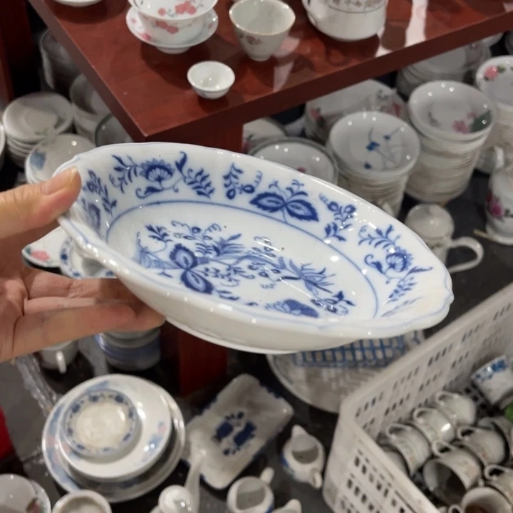 醴陵釉下19.5厘米微瑕