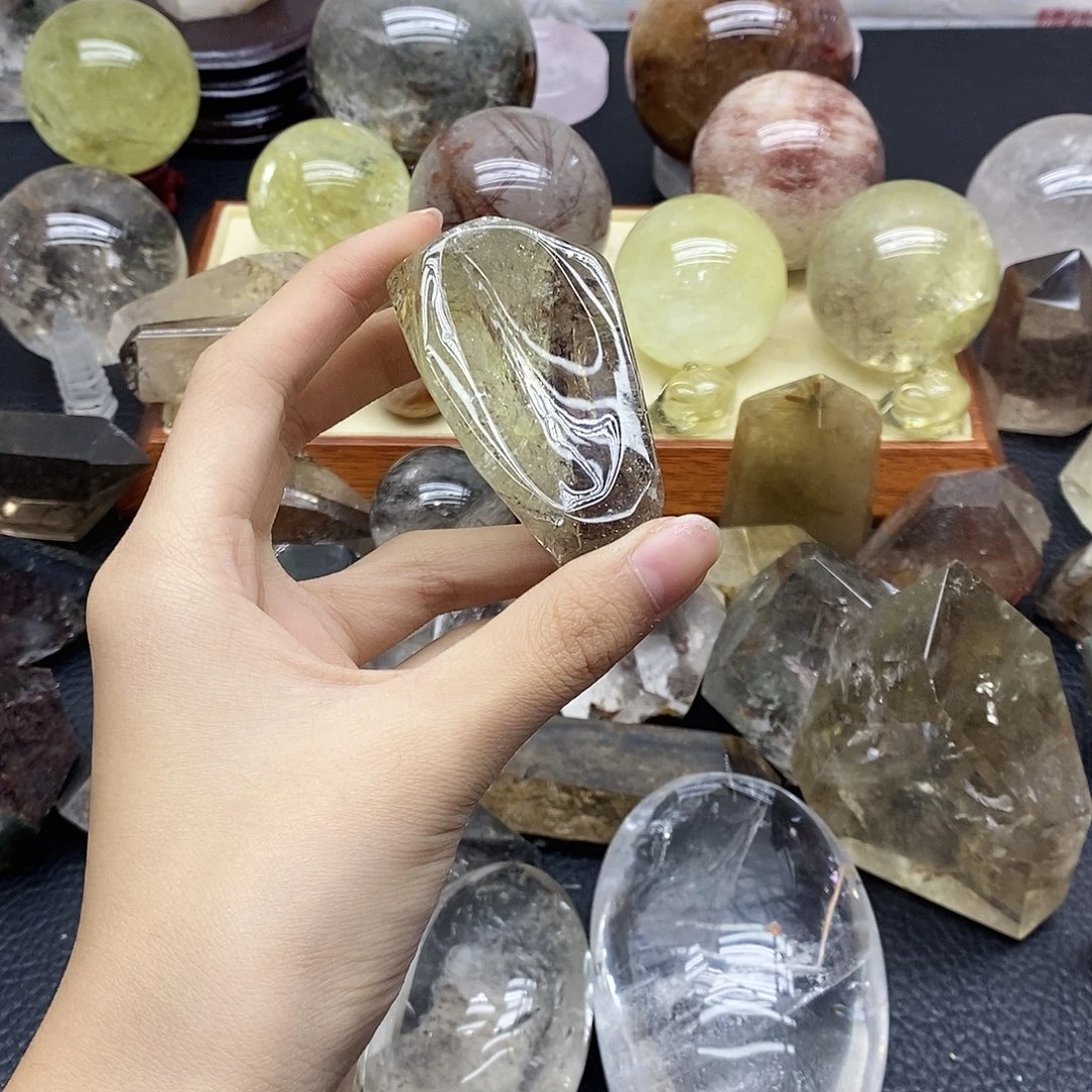 珠宝半成品未镶嵌水晶234水晶石