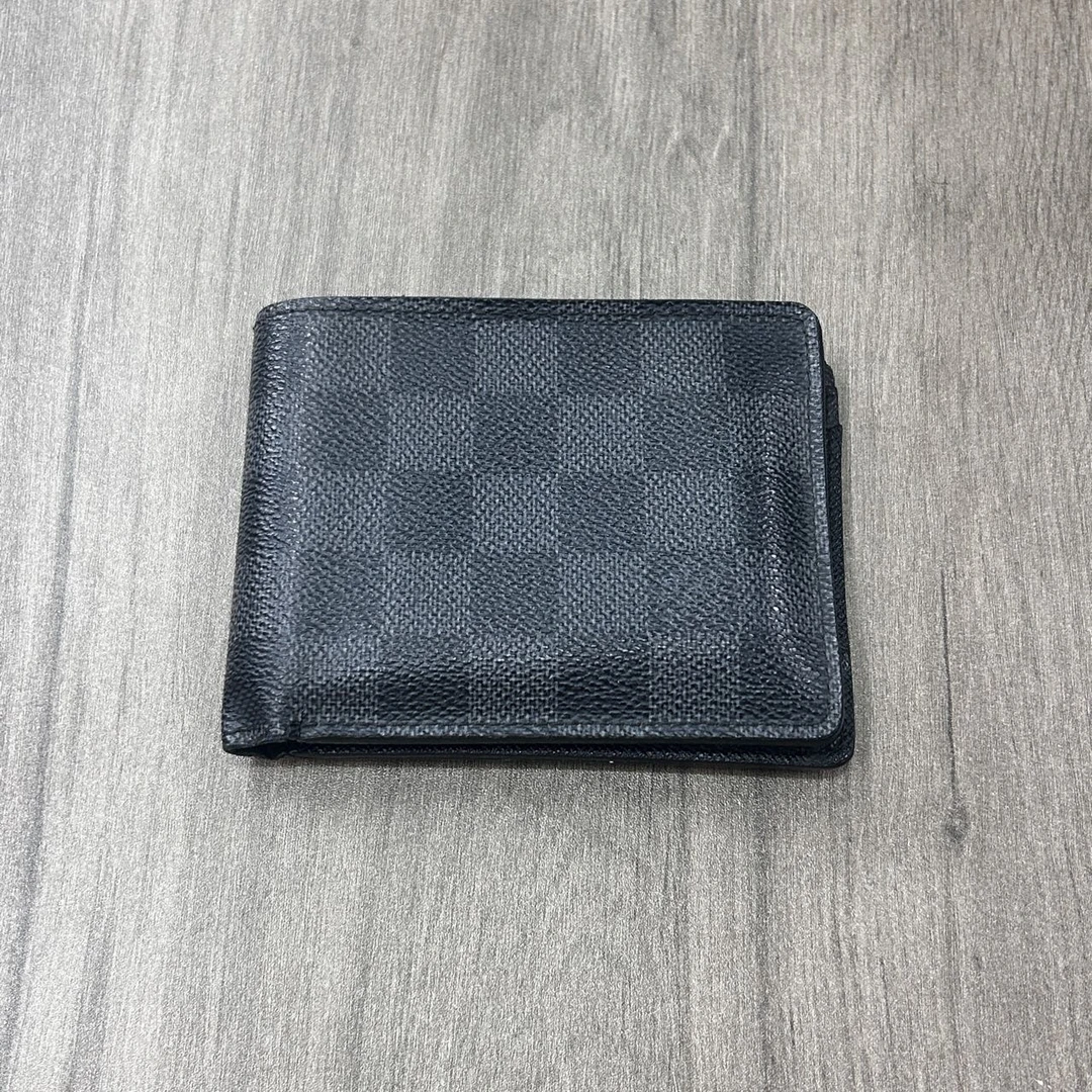 99新 LouisVuitton/路易威登 路易威登棋盘格满印钱包/公价6000