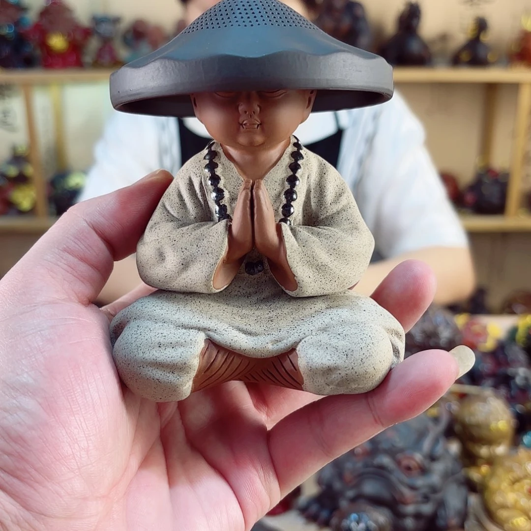 紫砂茶宠紫陶树脂茶宠摆件