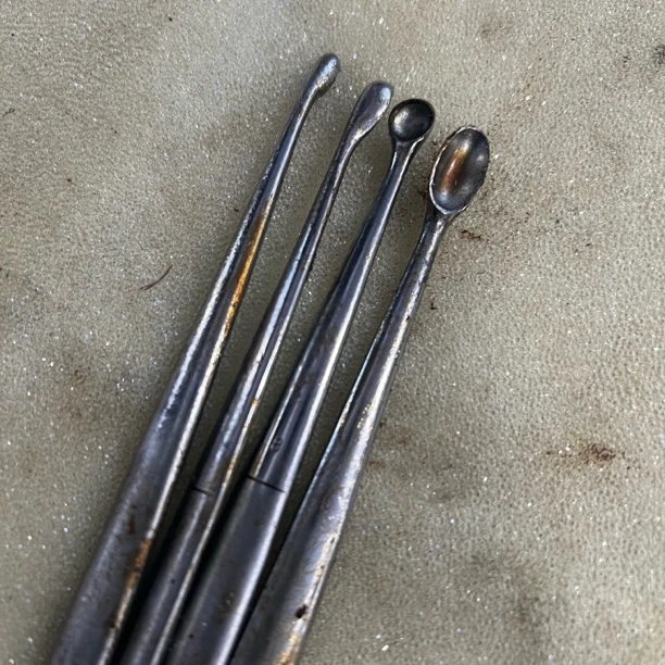 【69A2-4】长柄圆双勺（随机发）