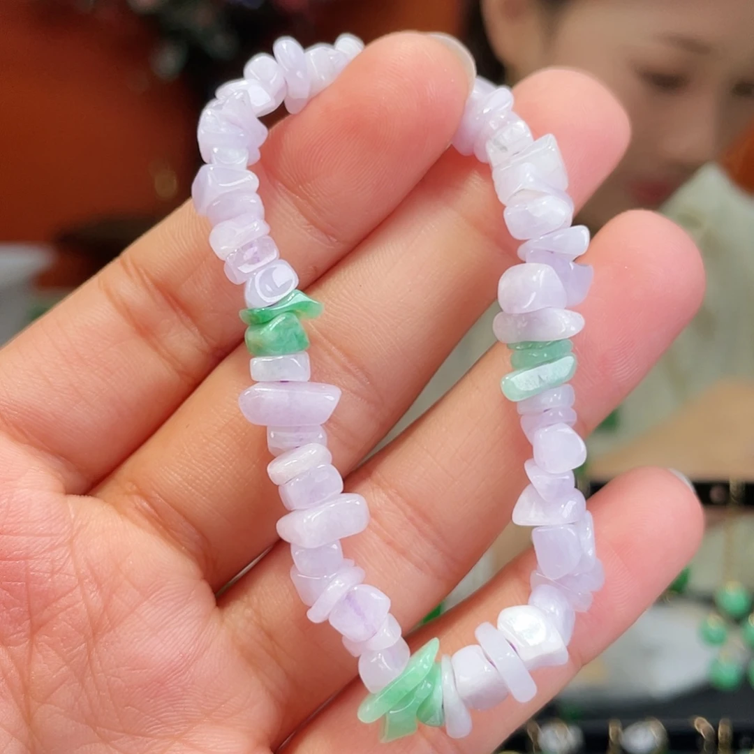 翡翠未镶嵌耳饰饰品