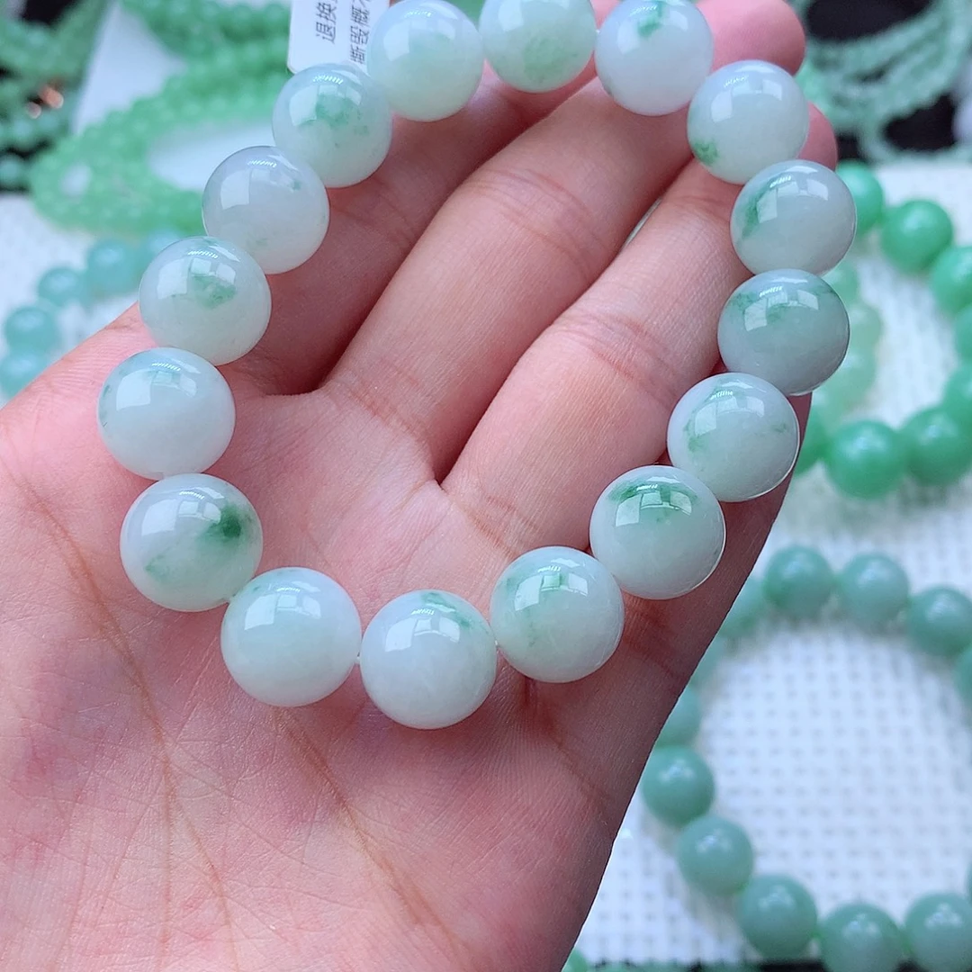 翡翠未镶嵌毛衣链