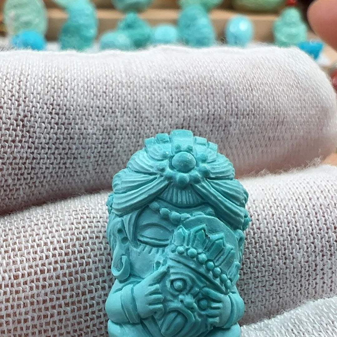 未镶嵌绿松石吊坠(不含链)