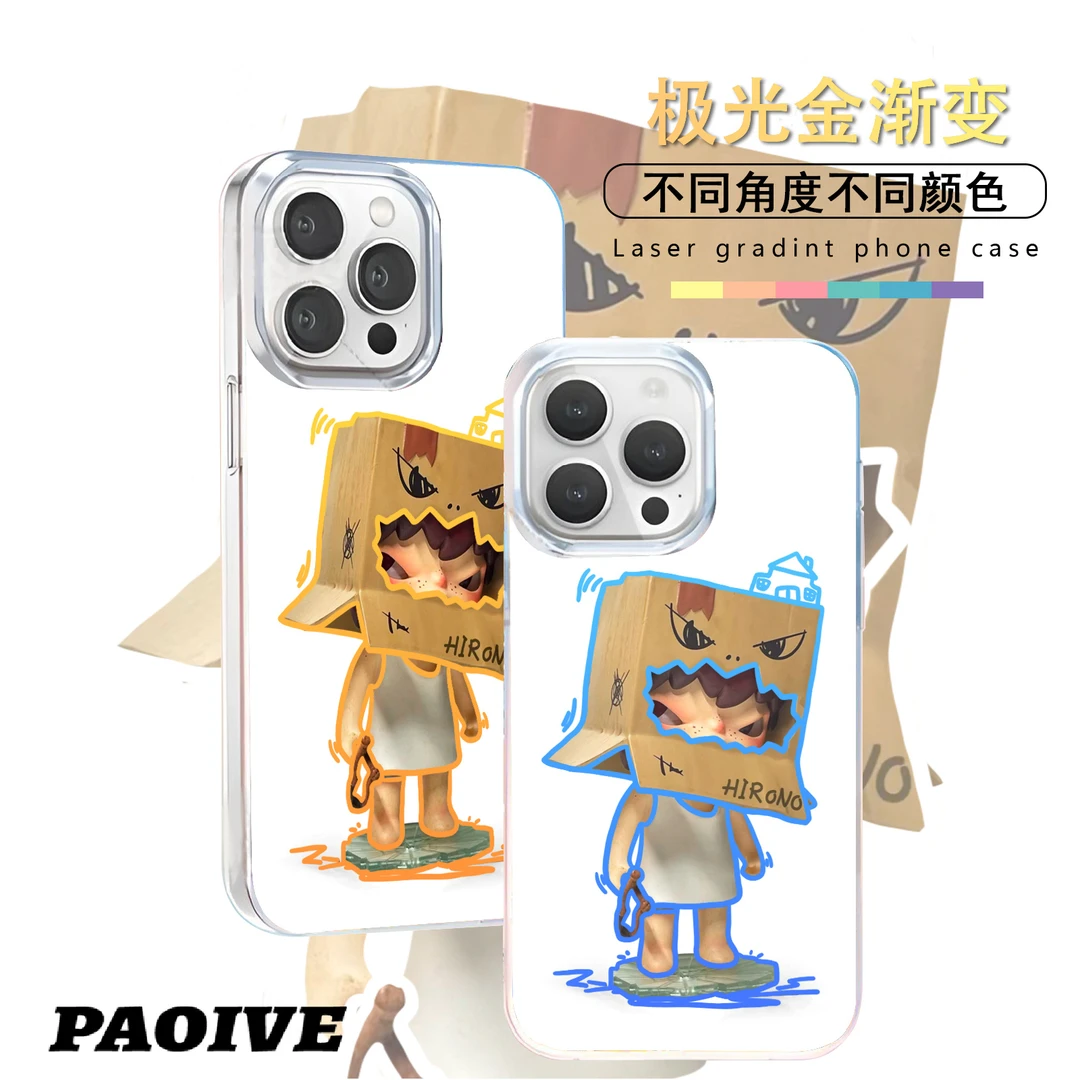 小野适用苹果华为vivo一加iPhone小米红米极光手机壳