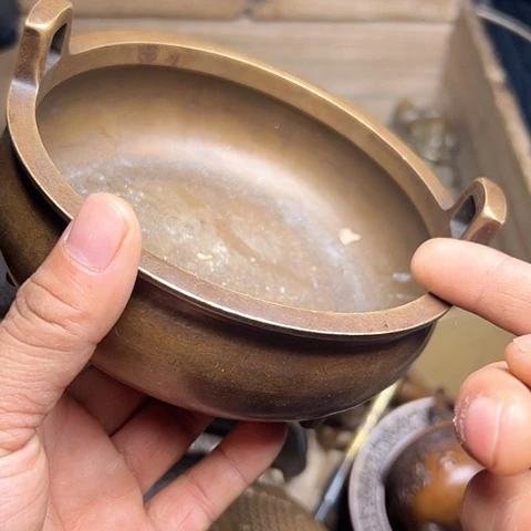 铜制文玩把玩物件