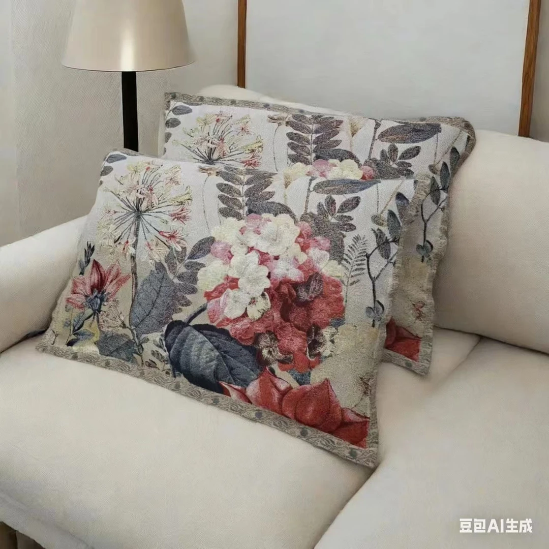 国宾伴手礼纱布枕套--莫奈花园兰