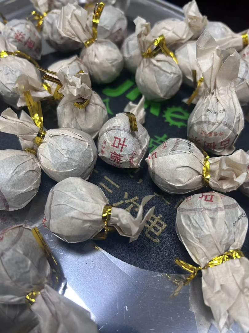 2018年古树熟茶龙珠普洱茶450g(熟茶)