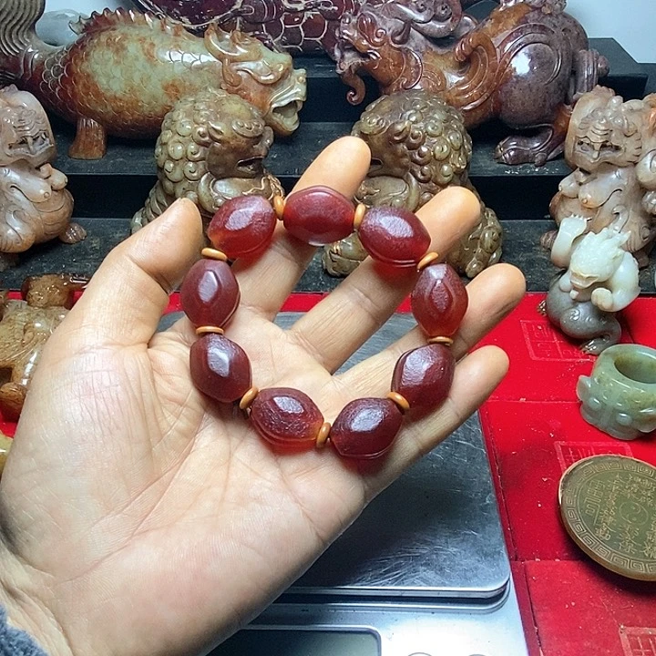 玛瑙/玉髓挂件未镶嵌玉*阁挂件