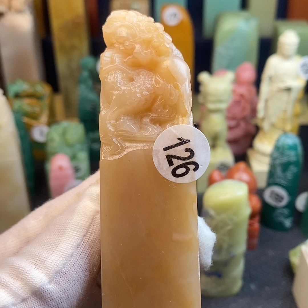 云南石篆刻艺术家的作品