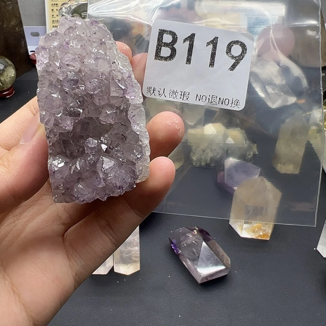 水晶天然水晶半成品未镶嵌默认微瑕