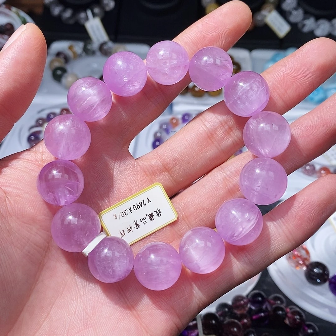 手串15.未镶嵌锂辉石