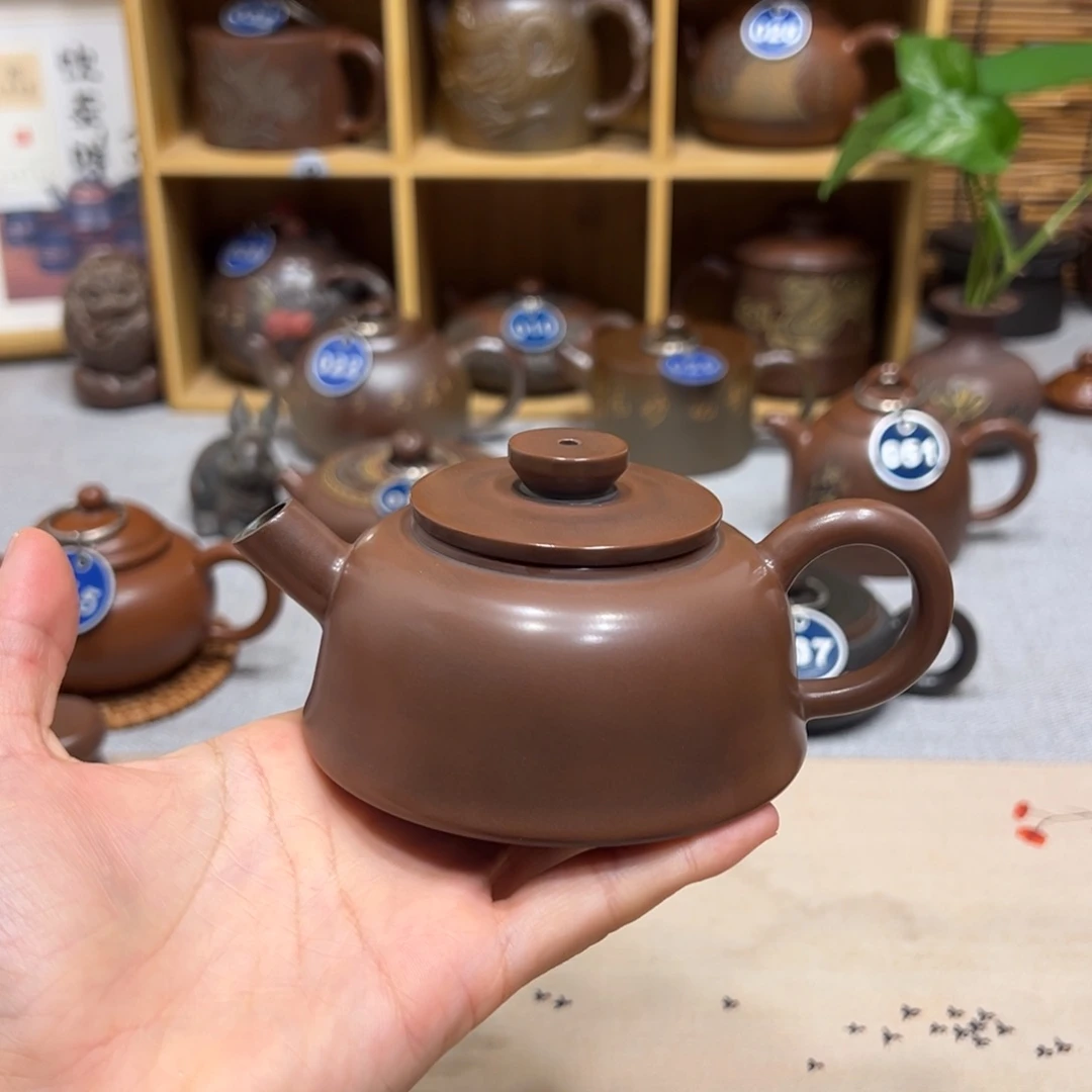 坭兴陶巨轮壶150cc球孔