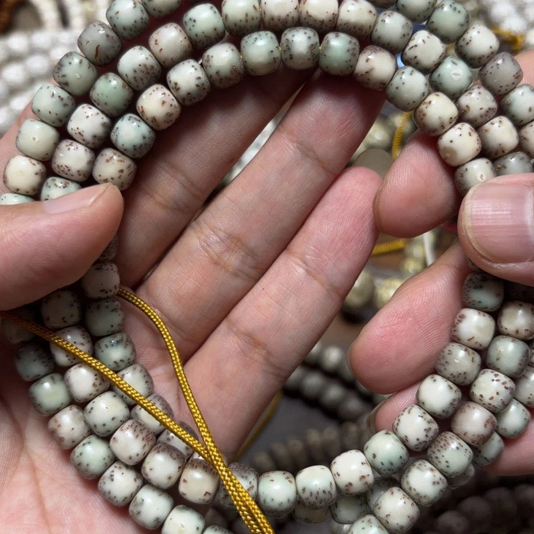 手串星月菩提星月石玉料8*7