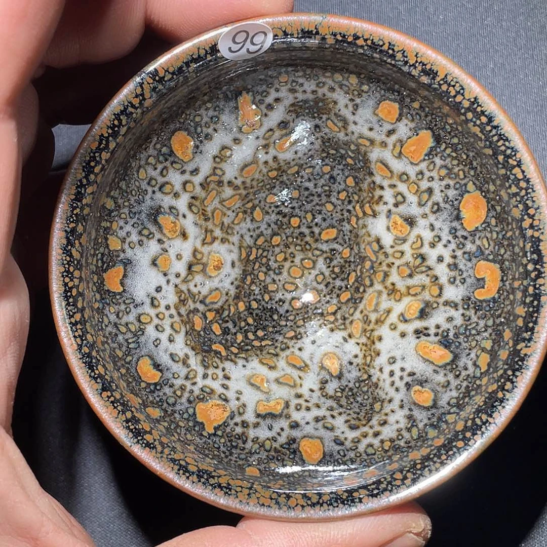 茶盏龙窑柴烧建盏99