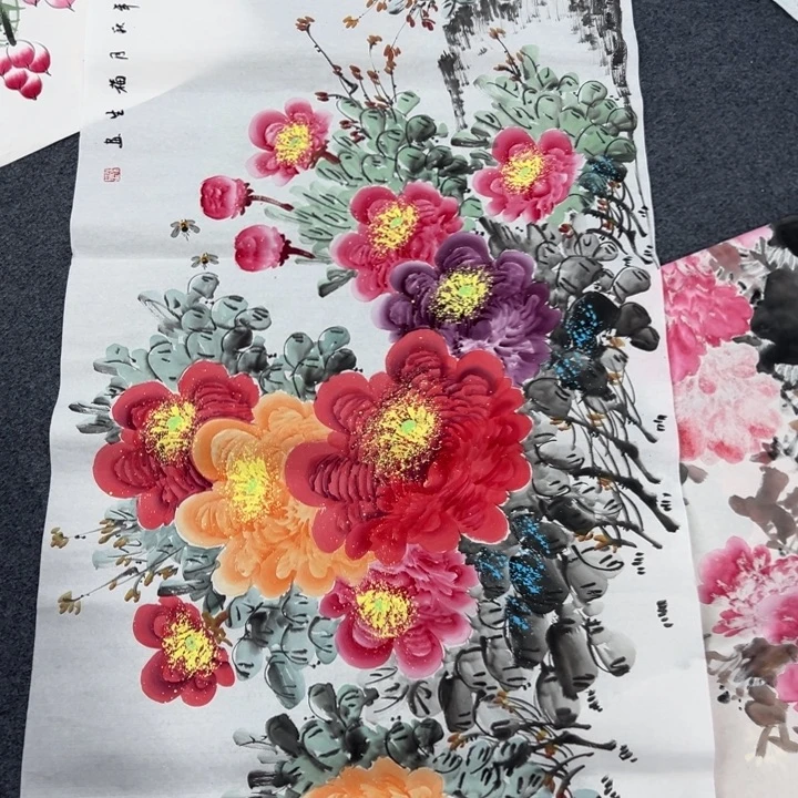 国画绘画作品请欣赏一下