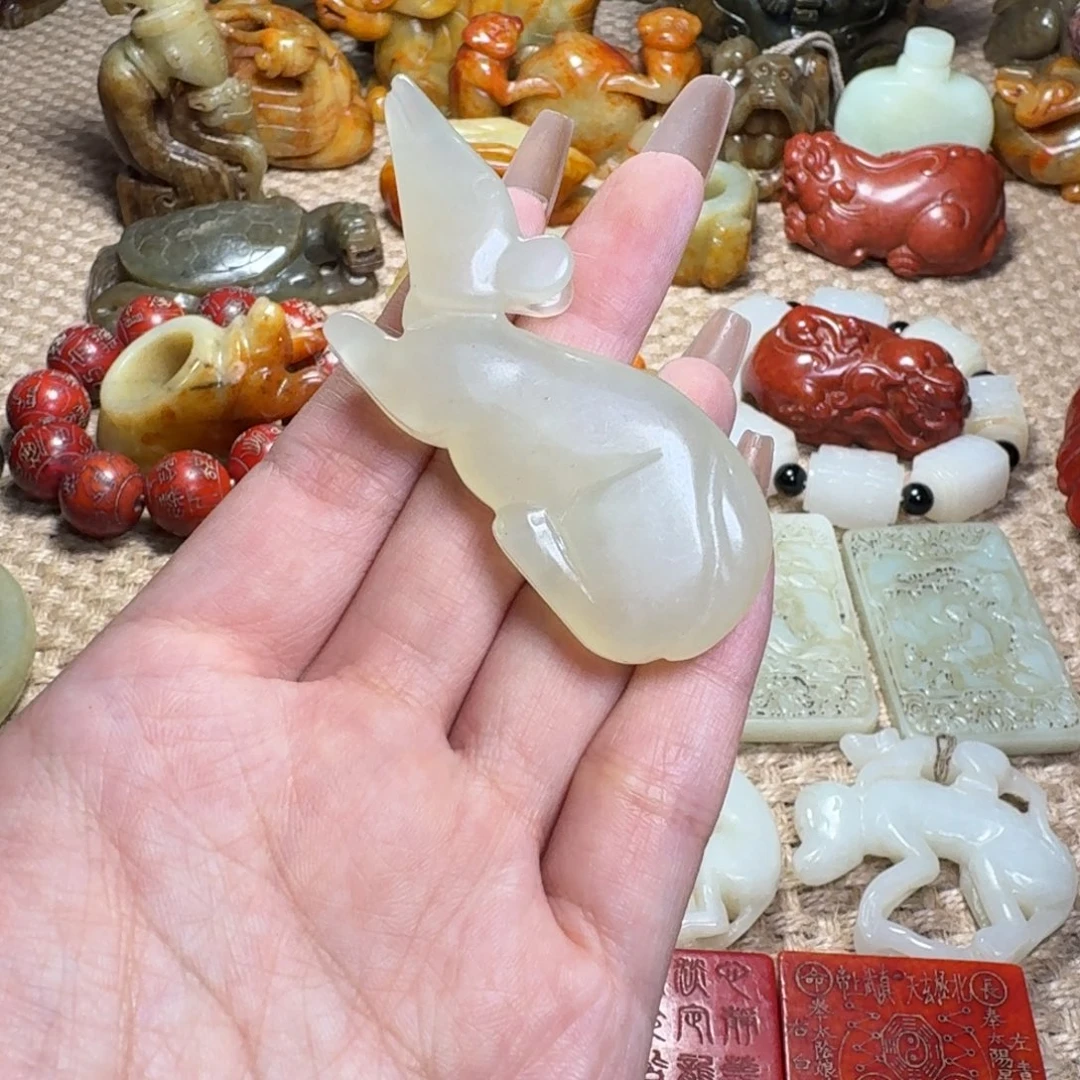 吊坠白玉菩提挂件