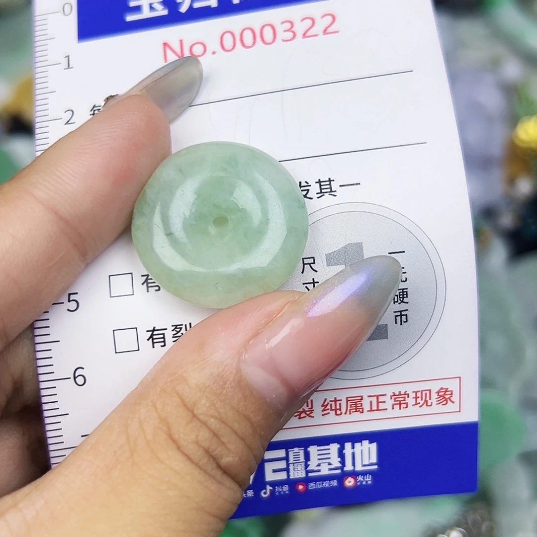 翡翠未镶嵌吊坠(不含链)111