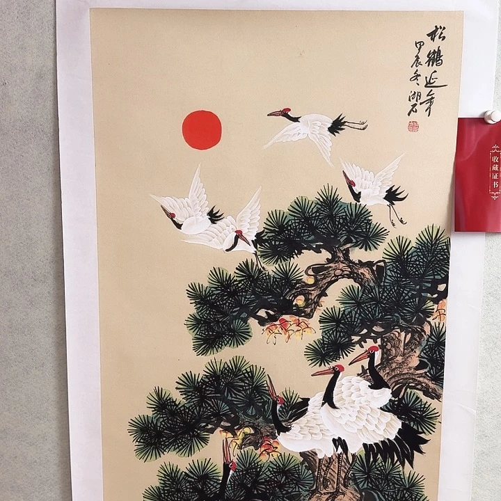 国画湖老师国画作品
