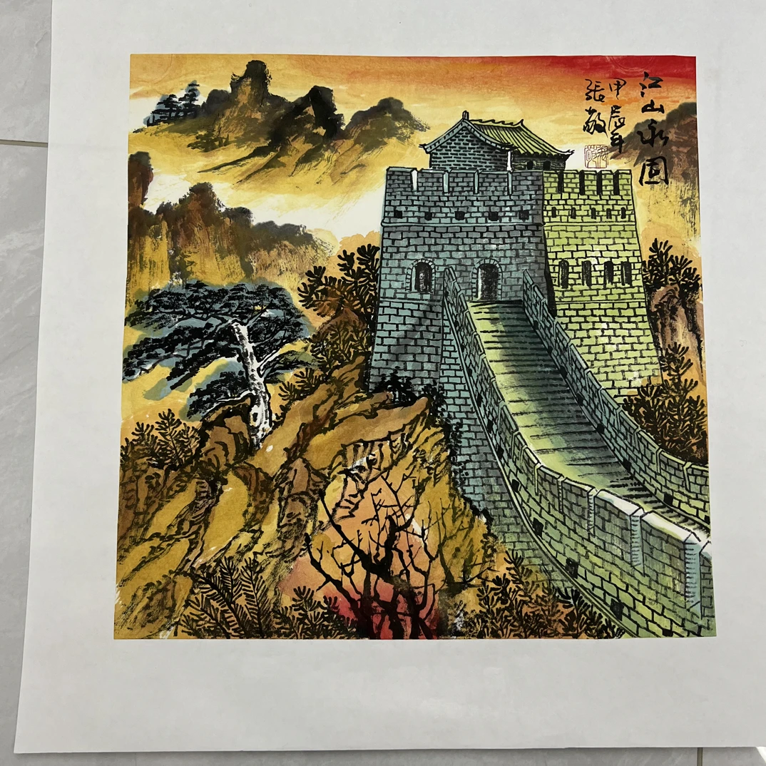 张敬老师国画精品