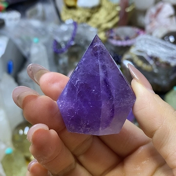 水晶未镶嵌珠宝半成品