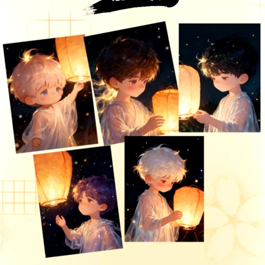 恋与深空  趣谷文创新人浮浮1k2-美丽的邂逅 小卡二创收藏小卡