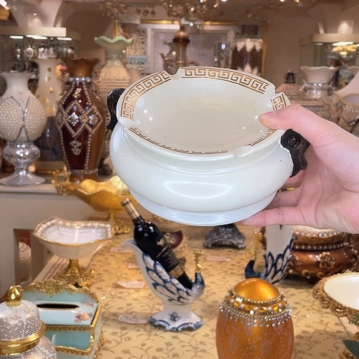 摆件陶瓷工艺品摆件创意