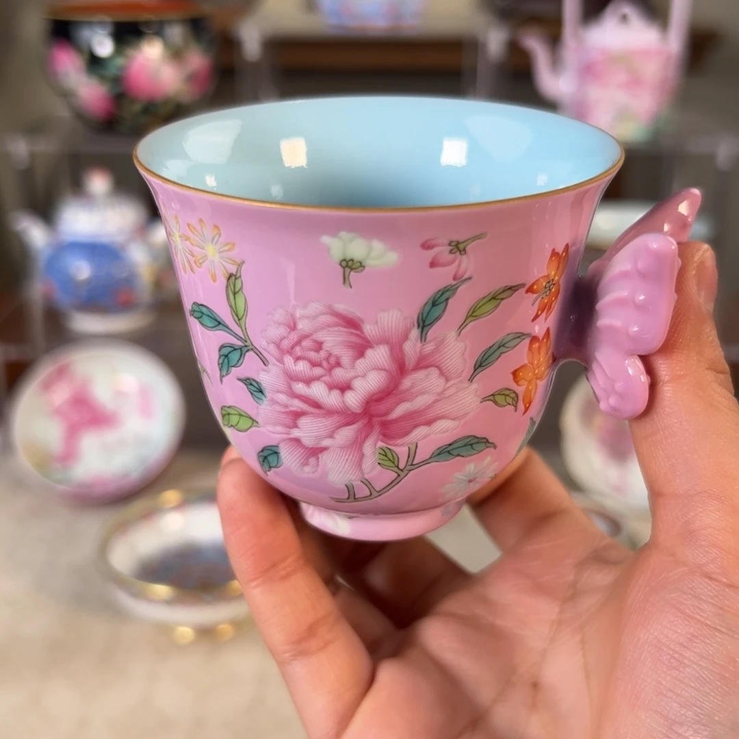 纯手工手绘 高端茶器