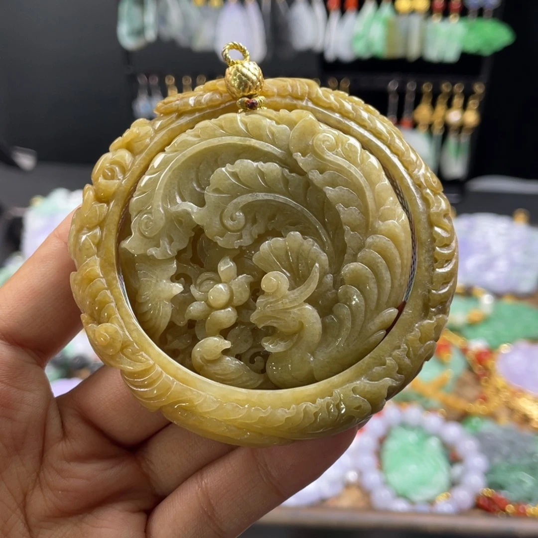 翡翠未镶嵌手镯代编织