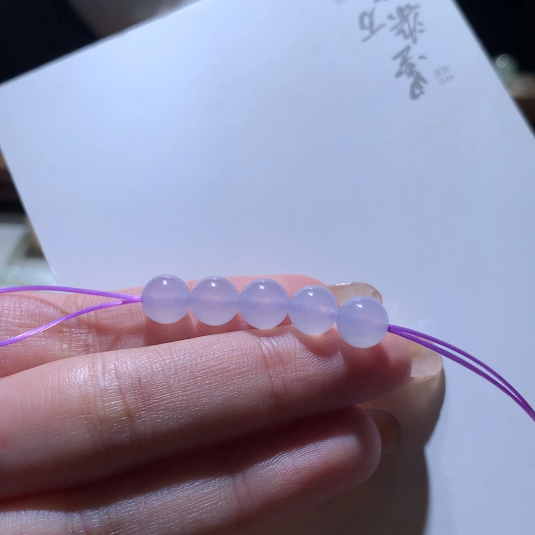 翡翠散珠随*G卡8冰紫珠珠