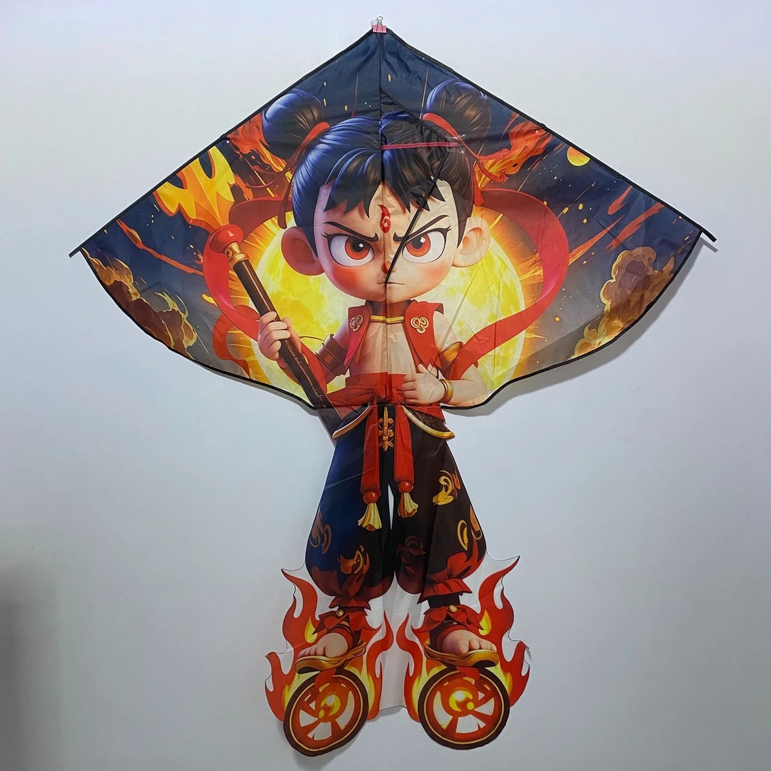 哪吒2风筝魔童闹海显眼潍坊儿童风筝