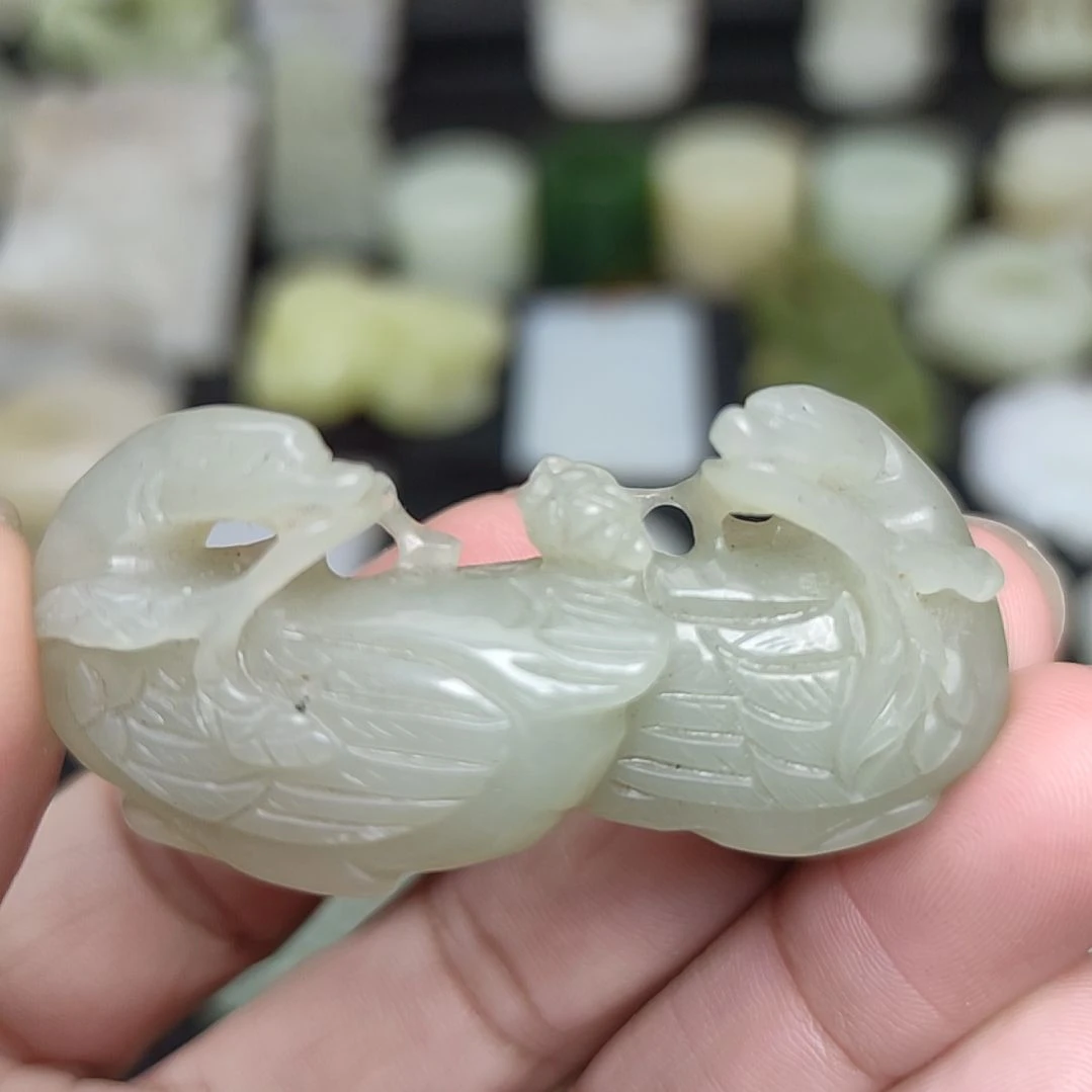 和田玉挂件未镶嵌