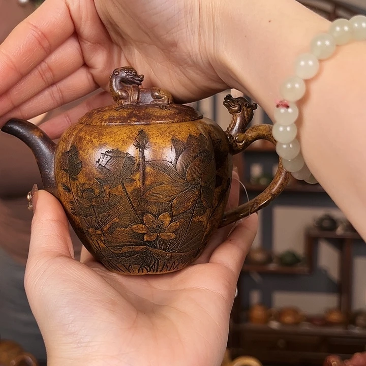 紫砂茶壶宜兴紫砂工艺