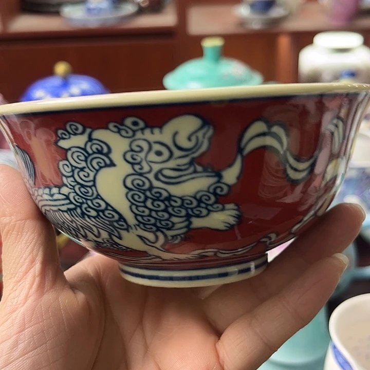 摆件景德镇陶瓷老厂瓷45