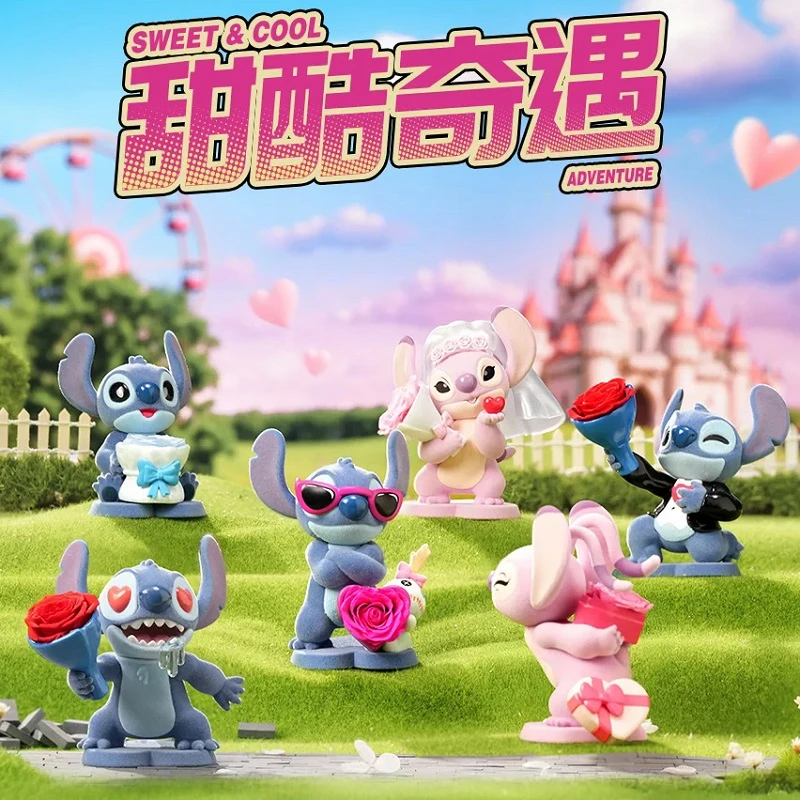 【开盒不退不H】史迪奇甜酷奇遇系列盲盒永生花手办史迪仔公仔摆件
