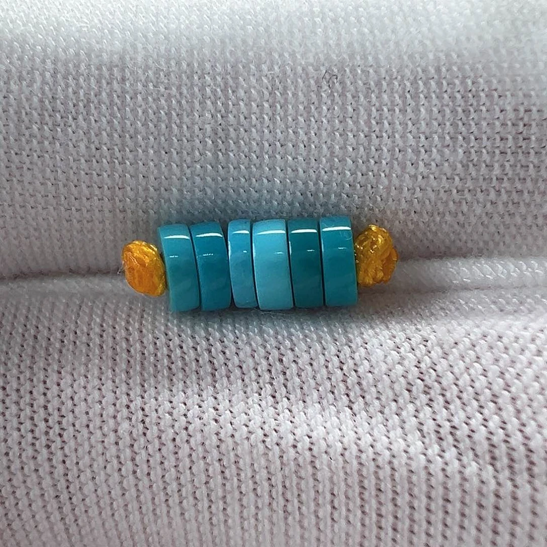 未镶嵌绿松石隔片4.5mm