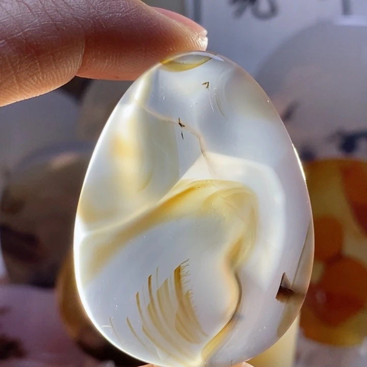 玛瑙/玉髓颈饰未镶嵌果*地