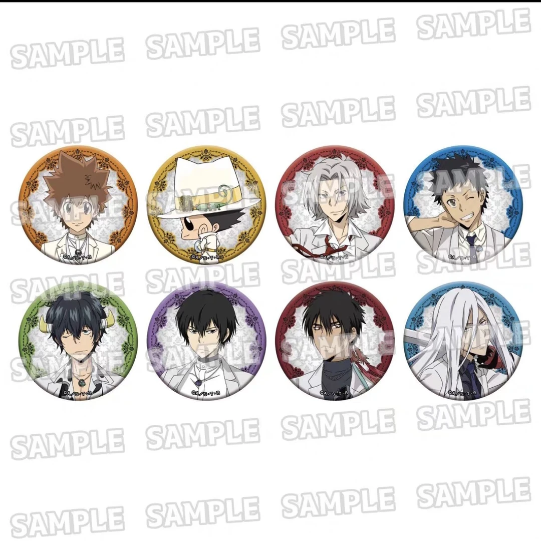 【家庭教师】家教 白西装吧唧徽章盲盒（默认代拆）