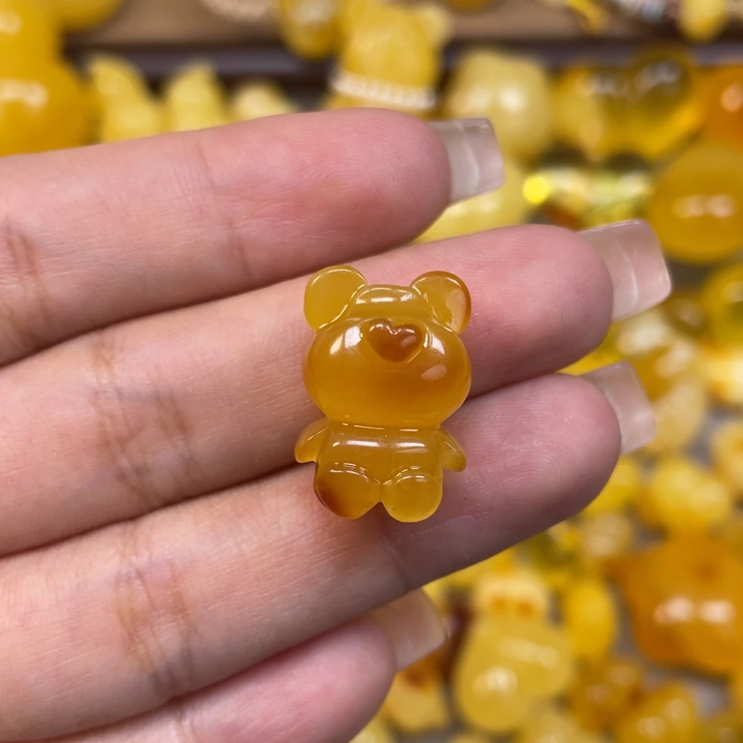 琥珀未镶嵌珠宝奇石